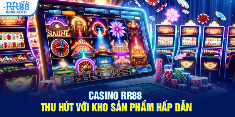 Casino RR88 thu hút với kho sản phẩm hấp dẫn