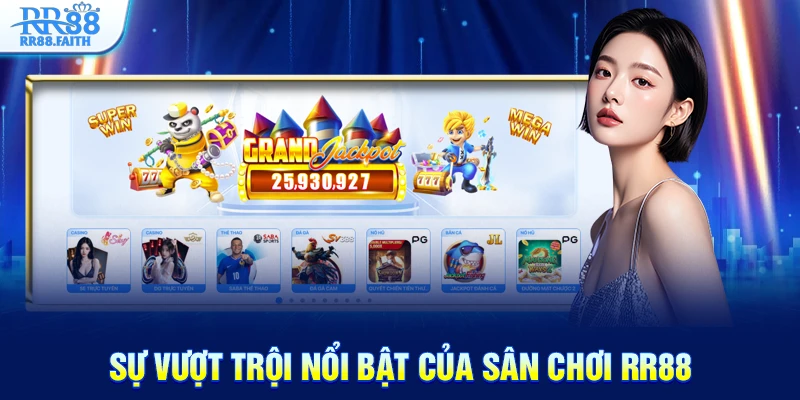 Sự vượt trội nổi bật của sân chơi RR88